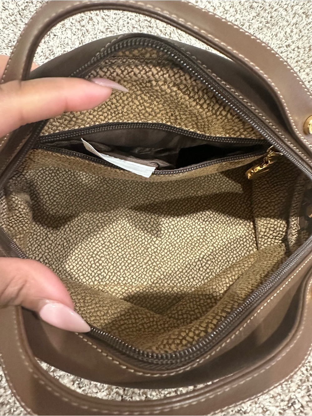 Borbonese by Redwall Vintage bag; GUC - Picture 5 of 10